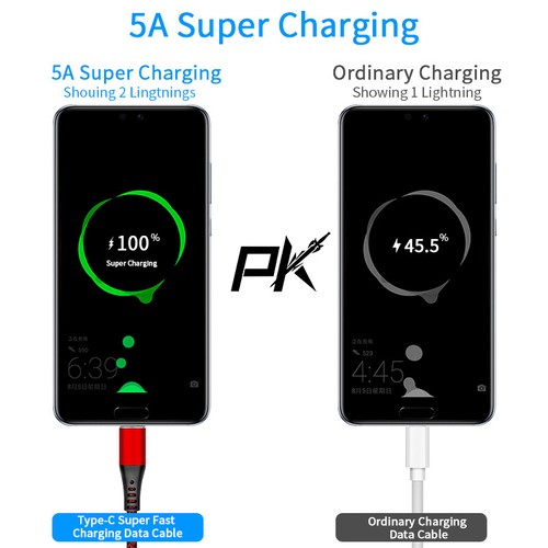 USB to Type C Charger 5A Fast Charging Cable for Samsung Huawei iPhone 15 16 - Picture 11 of 23