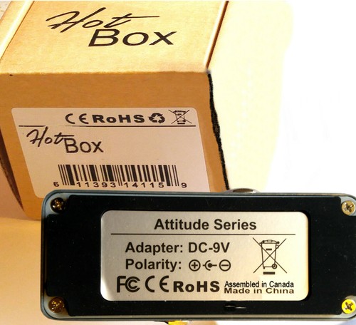 Hot Box Pedals Nice N Slow Attitude Series Vol Swells Type Guitar Effect Pedal - Picture 5 of 6
