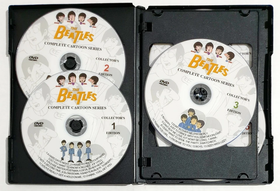 The BEATLES Cartoons - Complete 1960's Cartoons TV Series 6 Disc DVD Set - image 4 of 4