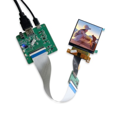 2.9'' 90HZ TFT LCD Display 2160x2160 For HMD VR AR Screen HDMI Control Board