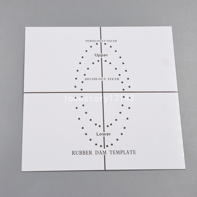 Dental Rubber Dam Template Dentist Clinic Oral Medical Teeth Instrument Tools | eBay