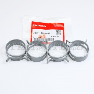 19511-PH7-003 GENUINE OEM HONDA ACURA FOUR 36.5mm CLAMPS FOR RADIATOR HOSE SET