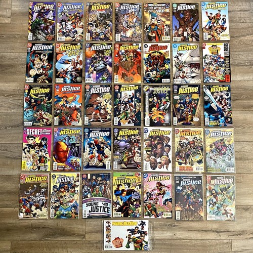Young Justice Vintage DC Comic Books Collection Lot of 36 Issues Robin Secret