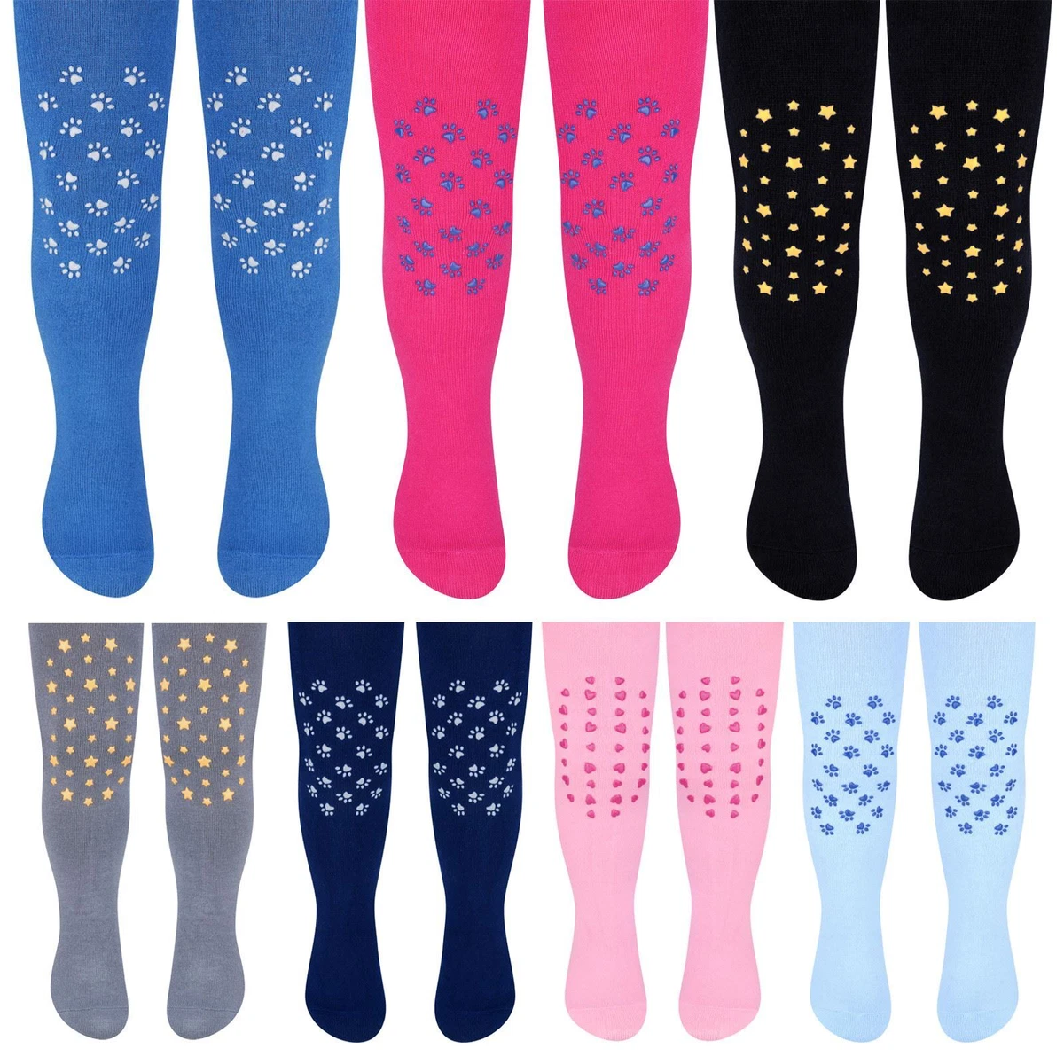 Steven - Baby Boys & Girls Tights with Grips