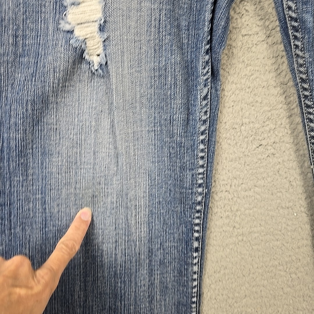 VIGOSS Capri Jeans Cropped Women's Size 17 Blue Denim 