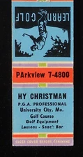 1940s Hy Christman P.G.A. Professional Golf Courrse Snack Bar University City MO