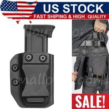Universal IWB/OWB Magazine Holster For 9mm Glock g17 19 26/23/27/31-33 M9 G2C