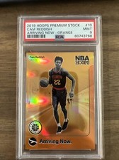 Can Reddish - 2019 Hoops Premium Stock Arriving Now Orange PRIZM  PSA 9     C142