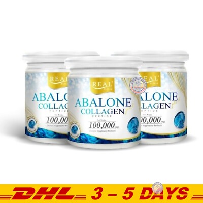 Real Abalone Plus Collagen Peptide 100000mg (100g) pack of 3