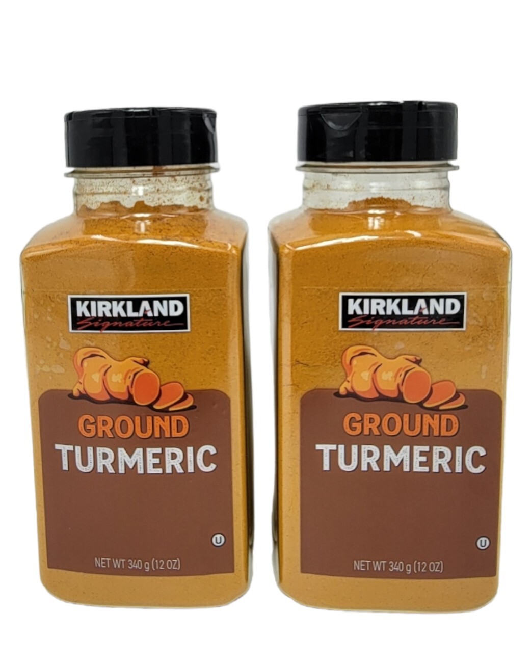( 2 ) Kirkland Signature Ground Turmeric Spice Seasoning Powder, 12 OZ