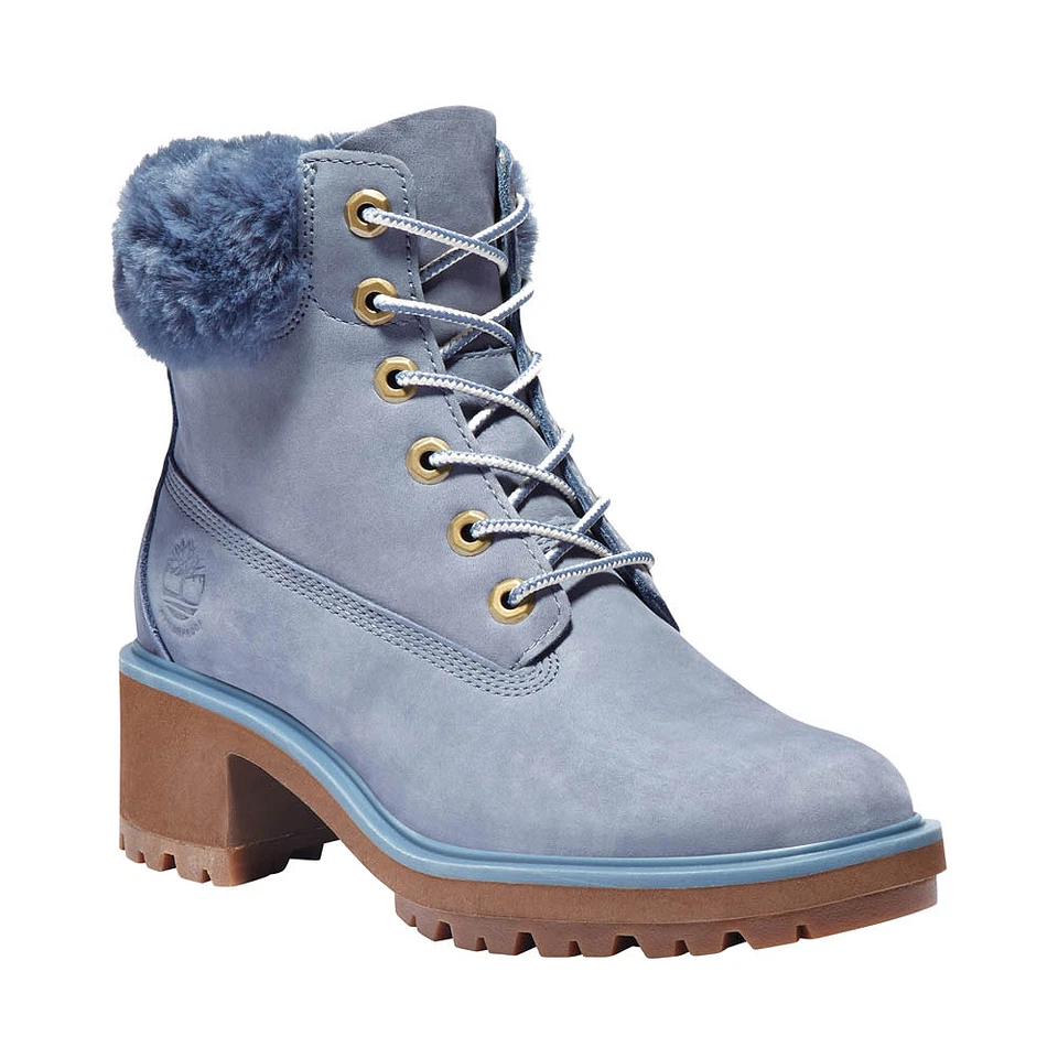 NUEVO Mujer Timberland Kinsley 6" Bota Azul Foto 3 de 3