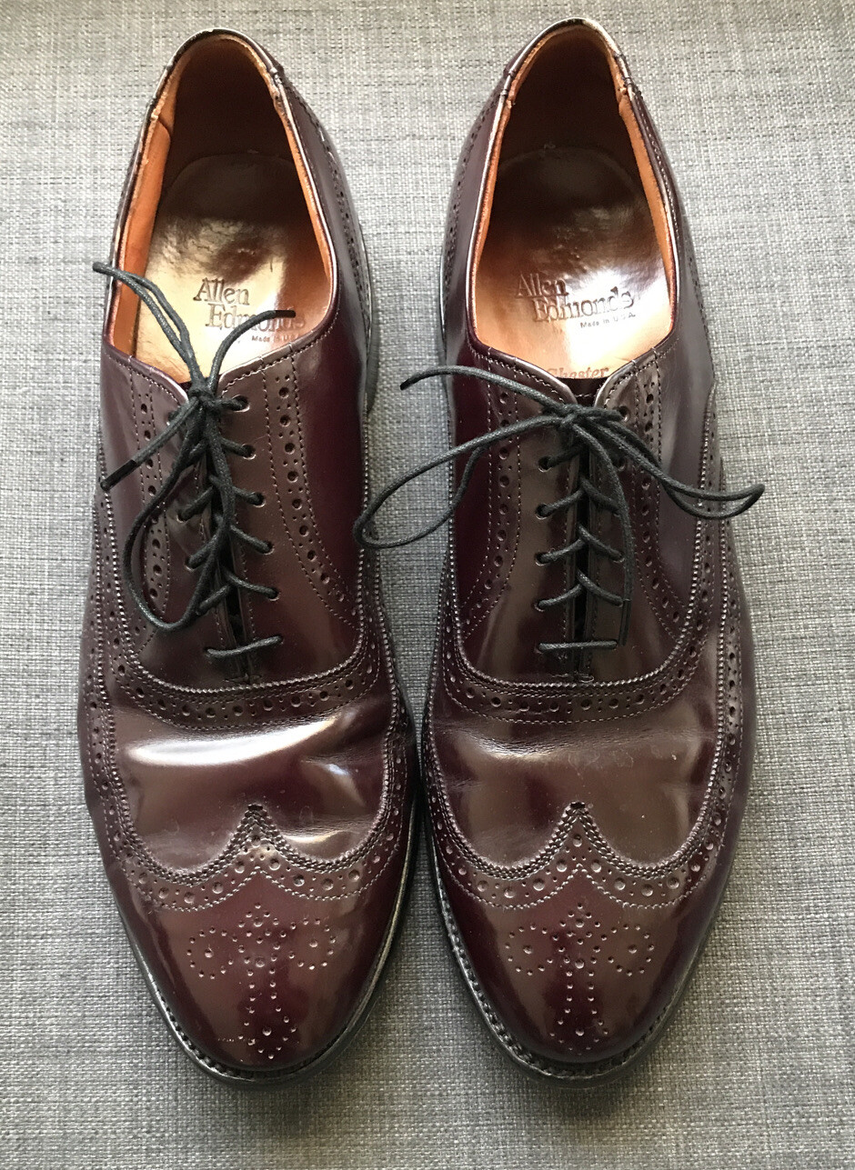 Vintage Allen Edmonds Chester Leather 