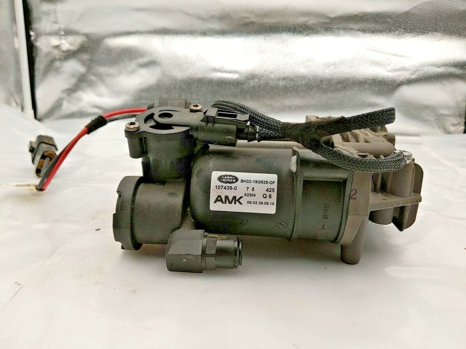 Lr3 Compressor Replacement 2006 LAND ROVER LR3 OEM AIR RIDE SUSPENSION COMPRESSOR 4.4L BH32-19G525 ...