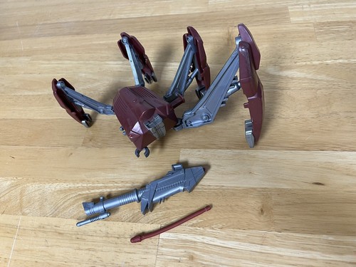 Star Wars "Crab Droid" 2005 con lanzador de misiles incompleto Crab Revenge Sith - Imagen 3 de 13