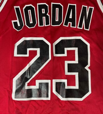 シカゴ・ブルズ JORDAN 23 ジャージ 44 Vtg Michael Jordan #23 Jersey Mens Size 44 L Chicago Bulls