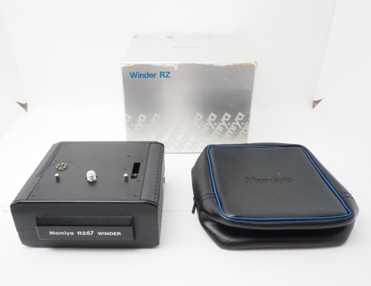 N. MINT] Mamiya RZ67 Winder for RZ67 with Case [Tested on Camera