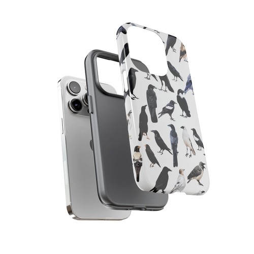 Bird Pattern on White - Phone Case for iPhone, Galaxy, Pixel - 第 72/281 張圖片