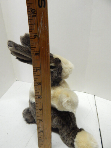 Folkmanis Baby Rabbit Full Body Hand Puppet Plush Animal Toy Realistic 9" Brown - Picture 2 of 4