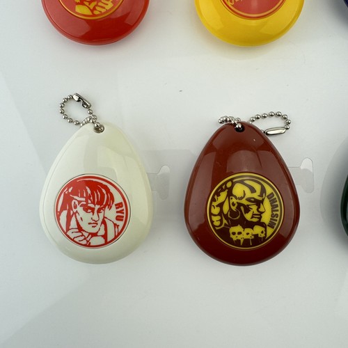 Set 8 Bandai Street Fighter Sound Drops Schlüsselanhänger 2006 Ryu Ken Capcom Gashapon - Bild 3 von 8