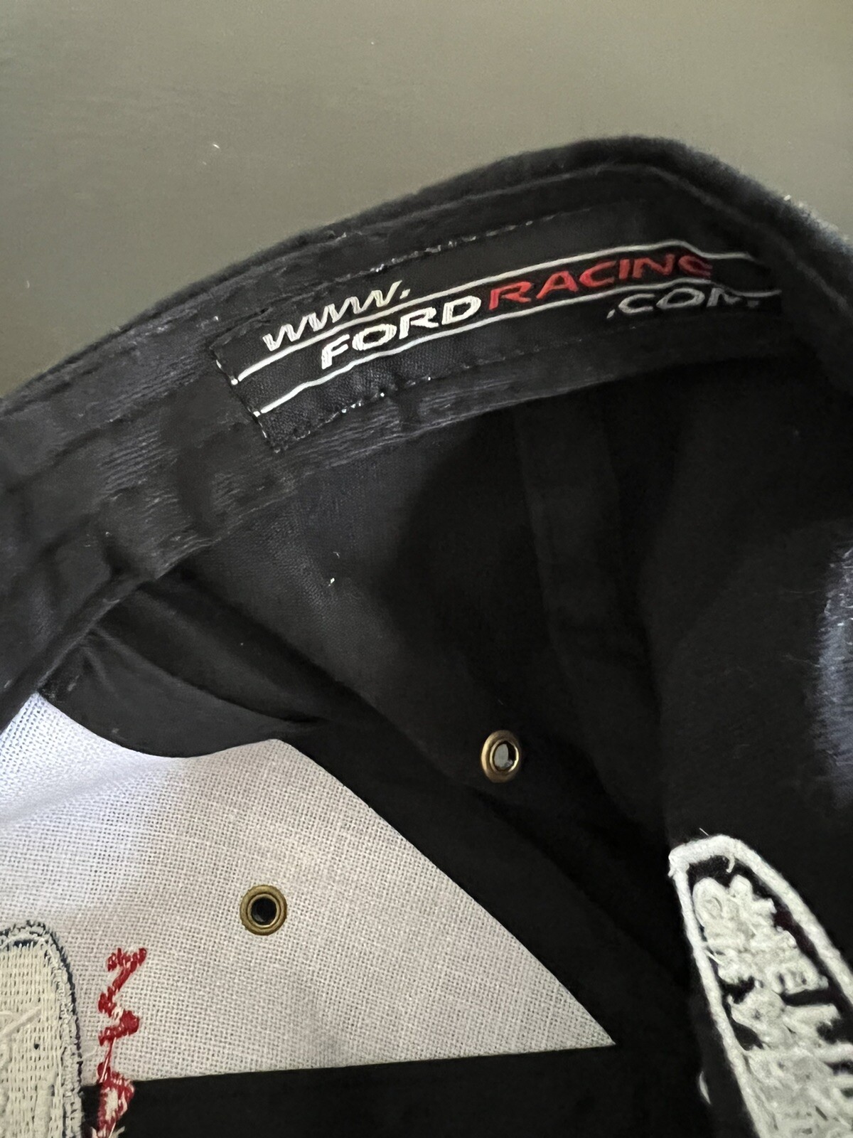 MEN&rsquo;S BLACK FORD TEAM RACING CHARTER MEMBER SNAP BACK HAT CAP