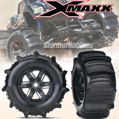 TRAXXAS X-MAXX Paddle Tires Black 