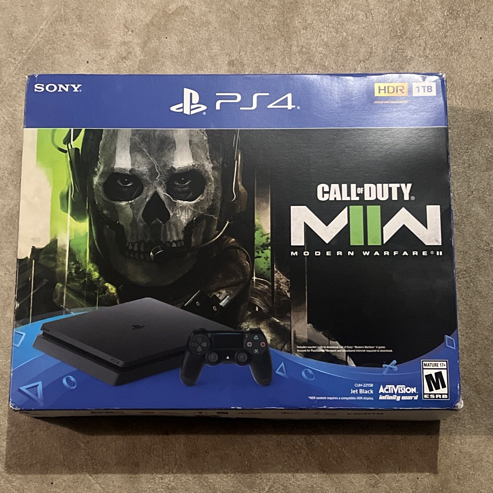 Sony PlayStation 4 PS4 1TB Call Of Duty Modern Warfare 2 Bundle. Fast