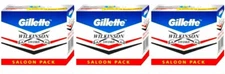 150 x Gillette Wilkinson sword razor blades double edge shaving safety razor3x50