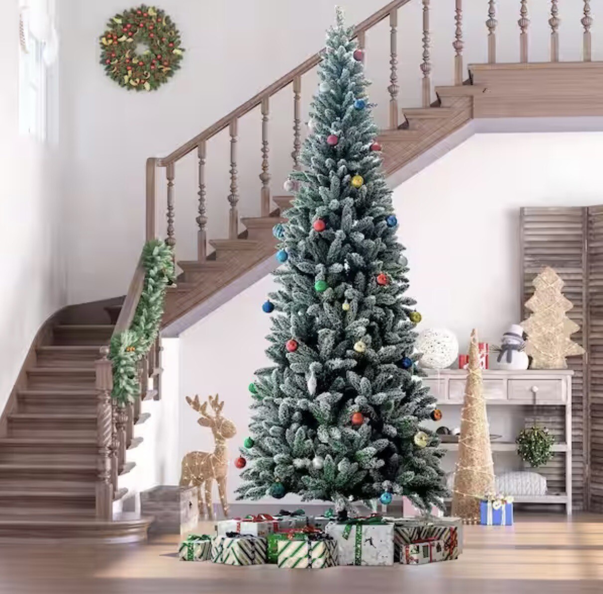 Artificial Christmas Tree 9' Xmas Tree Home Indoor Decoration