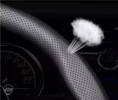 15" PU Leather+Carbon fiber Steering Wheel Cover For 1983-2025 Hyundai - Bild 6 von 9