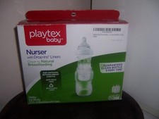 Playtex drop ins bottles no liners  white bag