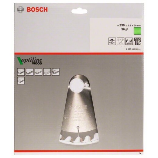 BOSCH 2608640628 Foglia Di Sega Circolare Op Wo H 230X30-36