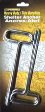 HT Heavy Duty Shelter Anchor, Pack of 4 Anchors, Secure Ice Fishing Shanty #SA-4