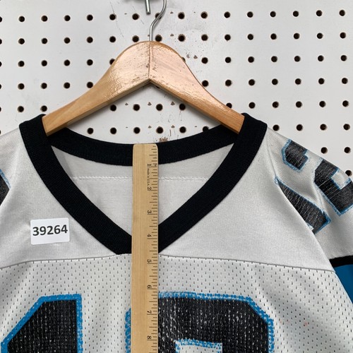 VTG Carolina Panthers Champion Jersey Mens Size 48 #12 Collins Made USA 24x31 - Picture 10 of 15