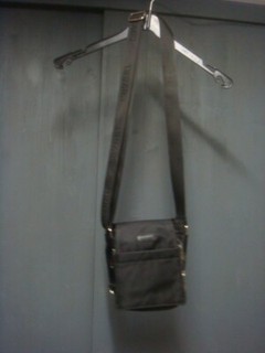 Tasche für Herren Cower 19 x 12 x 7 schwarz
