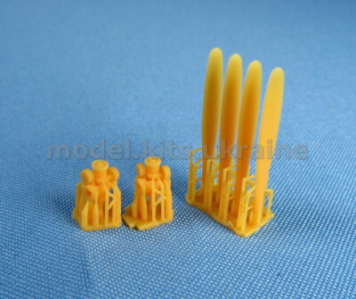 Metallic details MDR48206 Curtiss-Wright AT-9 Jeep propeller    3D-printed 1/48