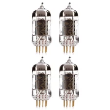 New Matched Quad Reissue Genalex Gold Lion 12AX7 / ECC83/B759 GOLD PIN Tubes SH