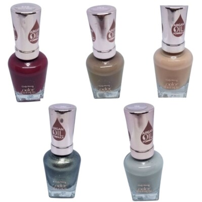 Sally Hansen Color Therapy Nail Polish ~ Argon Oil Formula ~ Buy 2 Get Free Ship