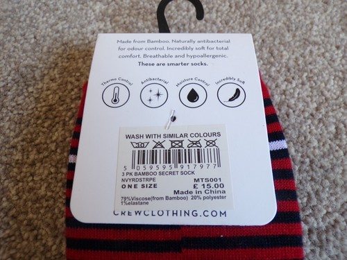 Neu--Damen Crew Bambus Mix Secret Socken Einheitsgröße 3 Paar (13) - Bild 4 von 7