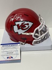 TONY RICHARDSON Signed Autographed Auto Kansas City Chiefs Mini Helmet PSA/DNA
