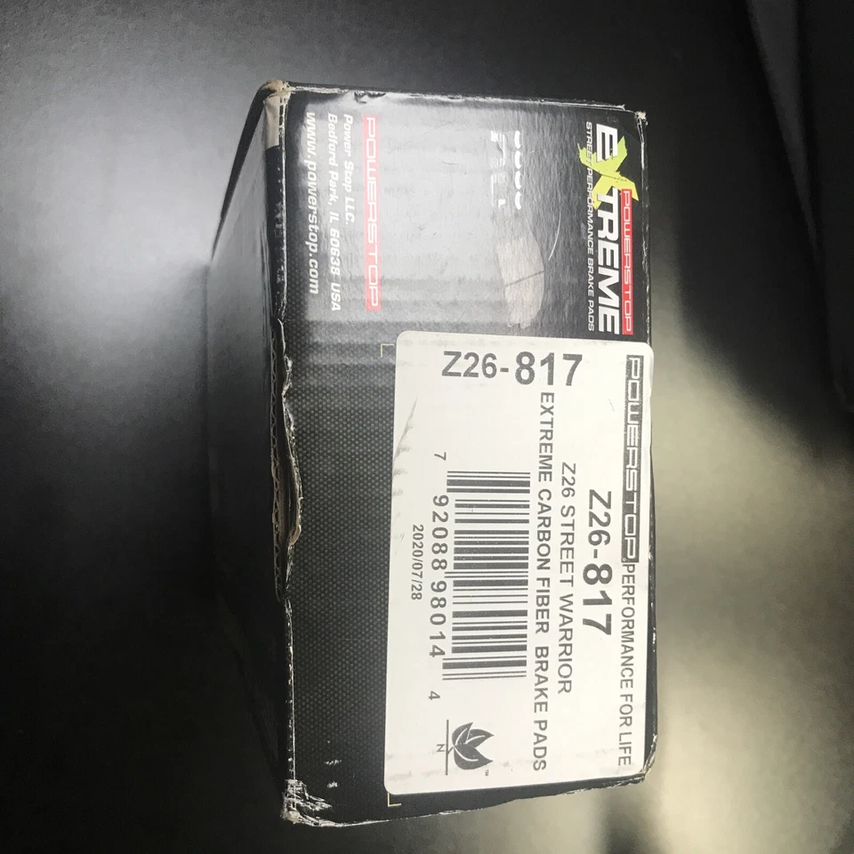 Pastillas de freno Power Stop Z26 Extreme Street Performance para Toyota Celica 00-05 Foto 4 de 4