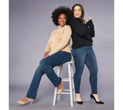 NYDJ Petite La Silhouette High Rise Skinny Jeans Marvelous New