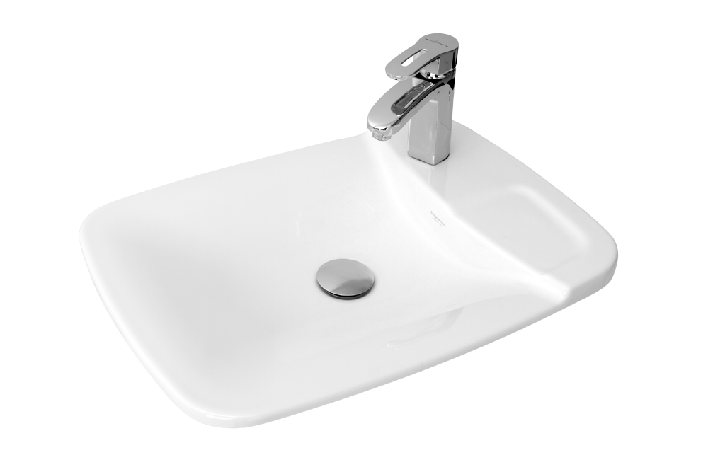 Vasque à Encastrer Ronde En Céramique Blanche 36cm - Lavabo, vasque et plan vasque