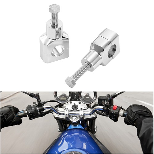 Elevador de manillar cromado de 1" para Honda Shadow VT VT1100 VT750 VT600 VF750 Magna 750 - Imagen 2 de 11