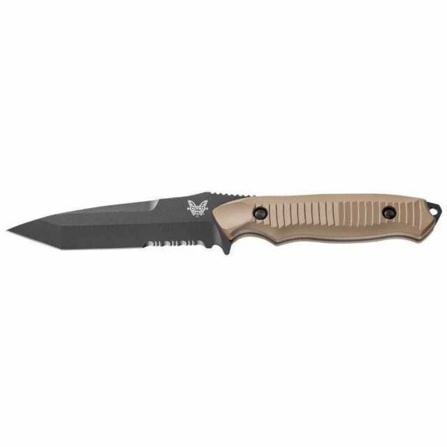 Benchmade Aluminum Handle Collectible Modern Factory Manufactured Fixed Blade Knives
