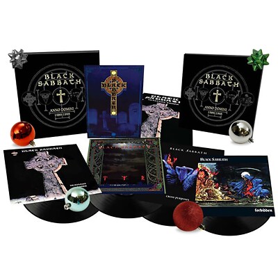 新品BLACK SABBATH ANNO DOMINI1989-1995 4CD BLACK SABBATH Anno Domini 1989-1995 Tony Martin 4LP Box Set
