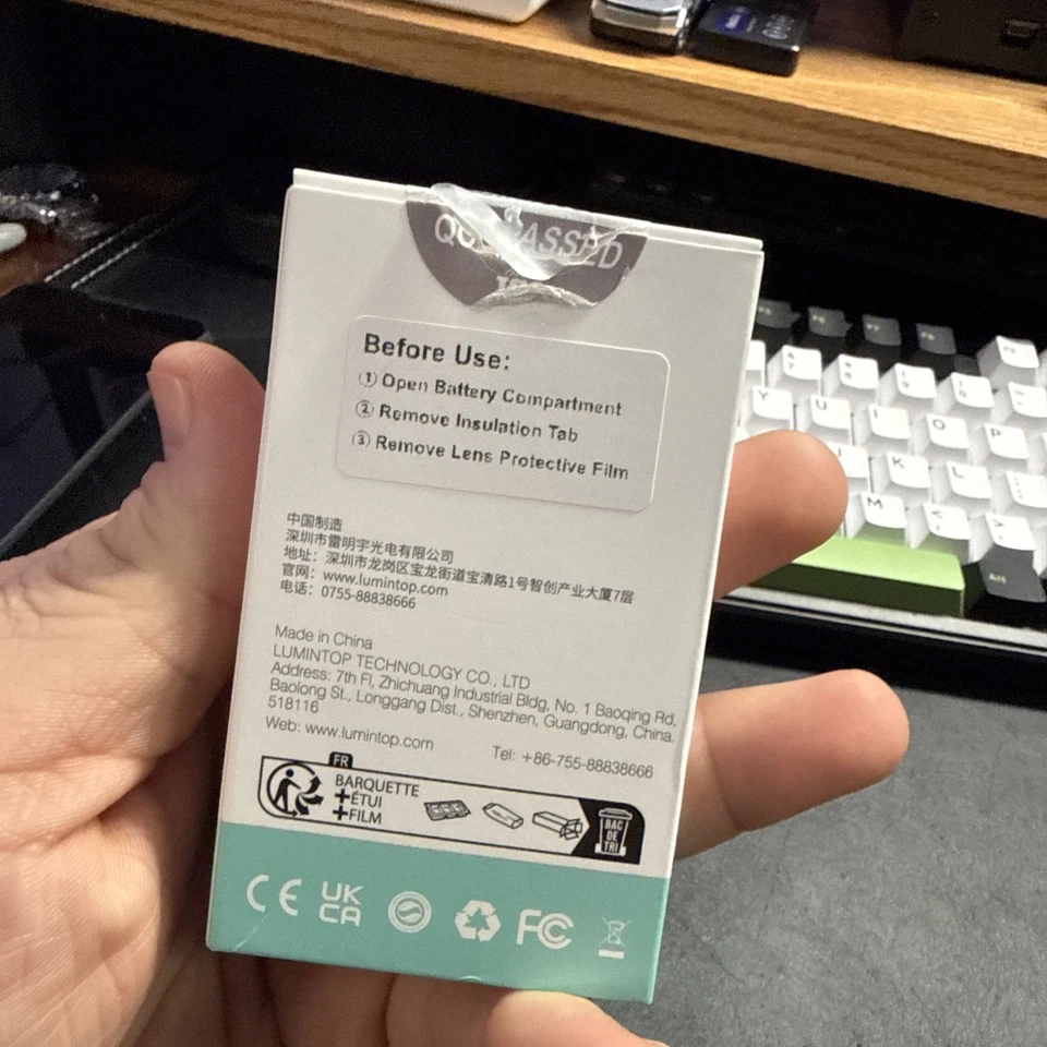 Linterna Mini EDC recargable USB‐C Lumintop GT Nano 3.0 cobre - 700 lúmenes Foto 4 de 4