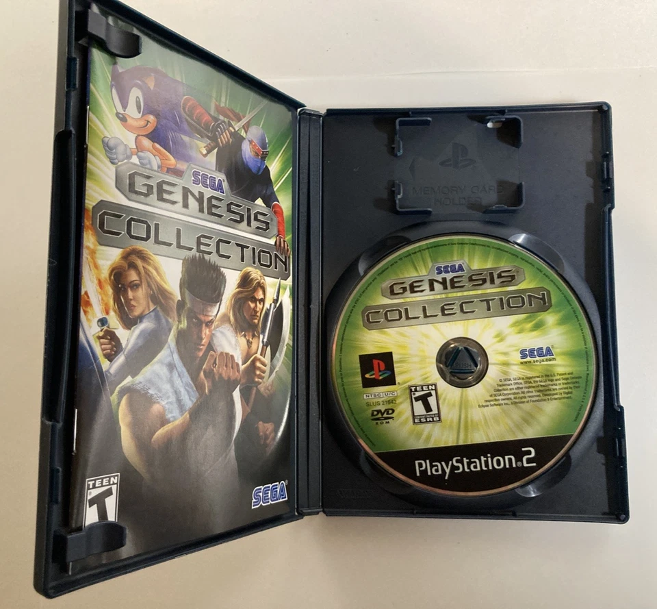 Paquete PS2 Sega Collections Genesis, Sonic Mega+ y Classics CIB PlayStation 2 Foto 3 de 4