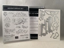 ADVENTUROUS SKY Stamp Set ADVENTUROUS SKY Dies Stampin Up Airplane Biplane 2508