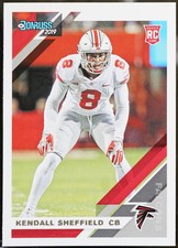 2019 Donruss Football Kendall Sheffield #284 NM