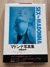 Madonna Sex Book Japan Edition 1992 Sealed New Erotica CD Comic